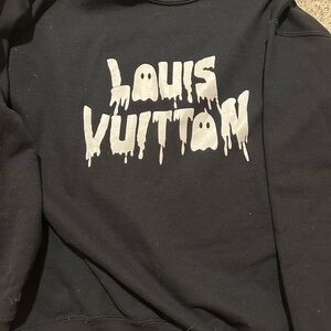 Louis Vuitton Black Sweatshirt